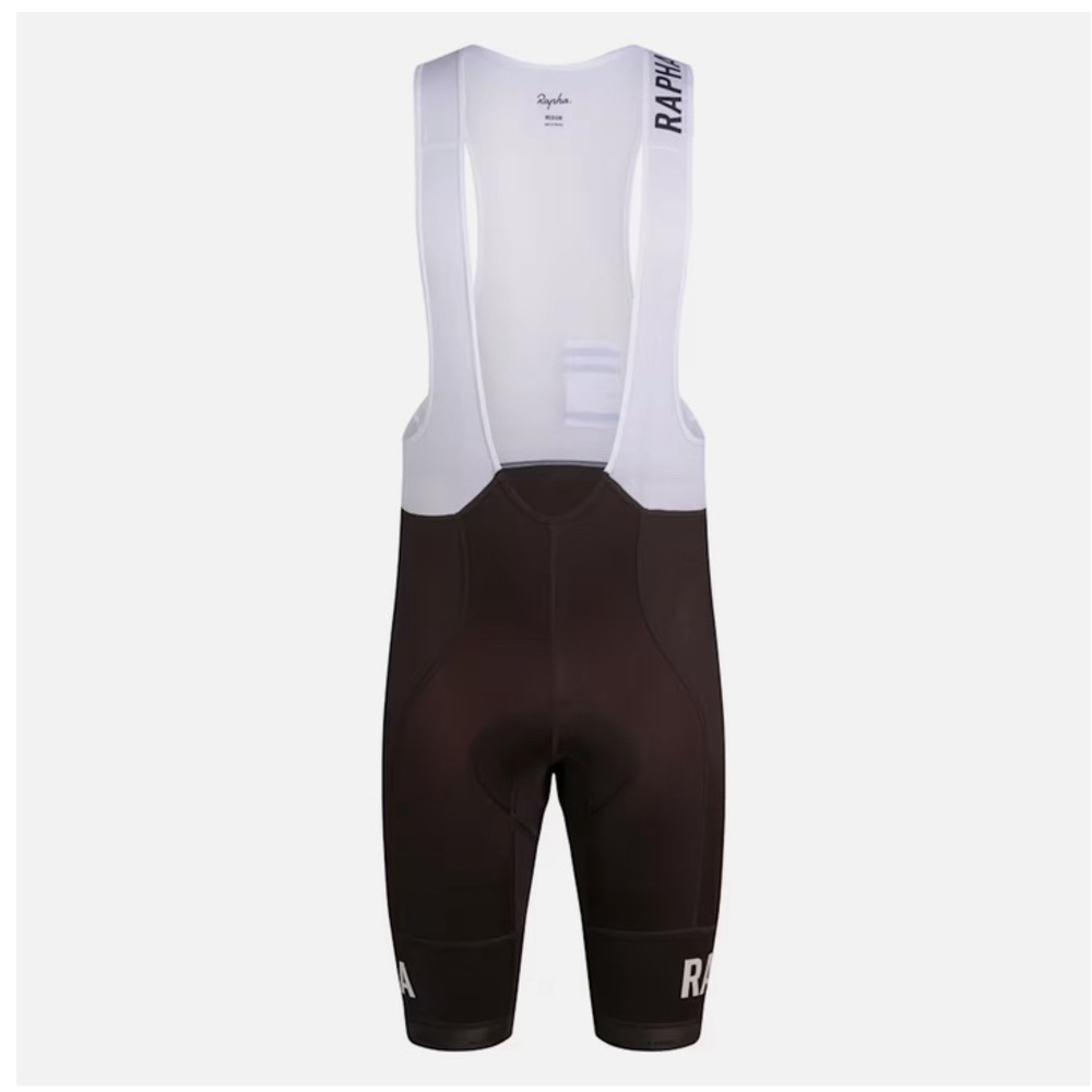 NEW Rapha Cycling Pro Team Training Bib Shorts - Black, Men’s Medium